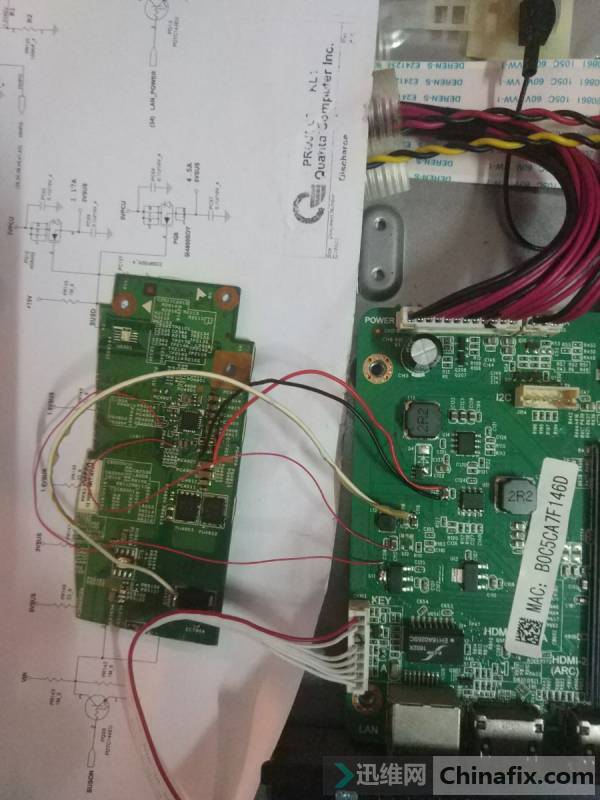 43PUF6001/T3改电路修复成功